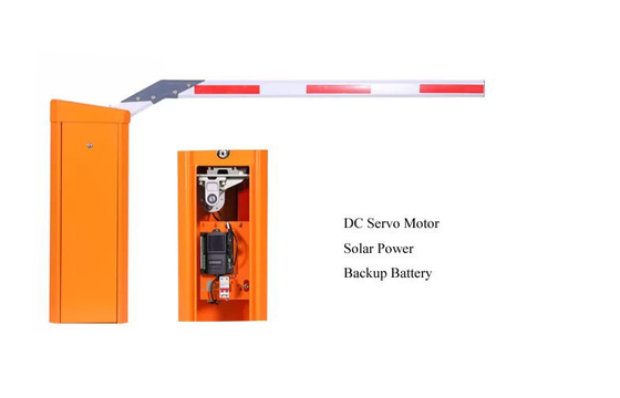 IP54 Servo Motor Otomatik Bariyer Kapısı Güneş Enerjisi 150W