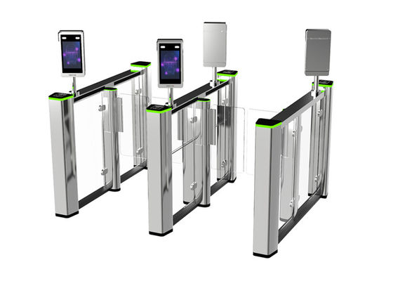 İç Mekan Geçiş Kontrolü için 40W Fırçasız DC Motorlu SS304 IP44 Hızlı Geçiş Kapısı