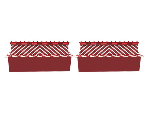 120 ton basınçlı hidrolik yol engelleyici 50-100 m uzaktan kumanda ve 16 mm üst plaka kalınlığı ile terörle mücadele eden yol bariyeri