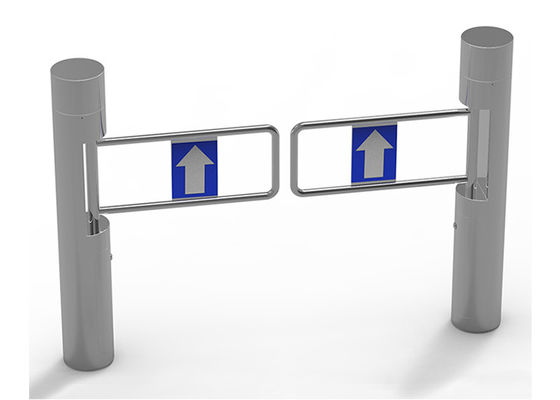 Süpermarket Geçiş Kontrolü için Akrilik Kollu Otomatik BLDC Motorlu SUS304 Salıncak Bariyer Kapısı