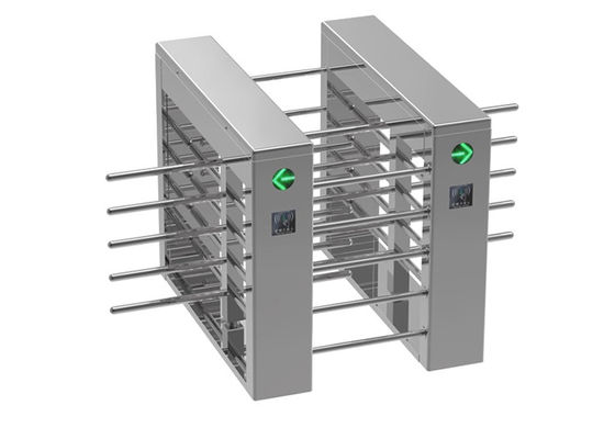 Güvenli Yaya Erişimi için 30W Güç ve 0.2S Tepki Süresine Sahip Paslanmaz Çelik SUS304 Yarım Boy Turnike