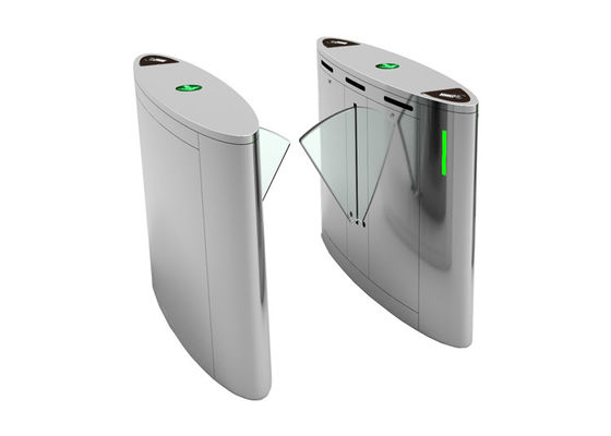 BLDC Motorlu ve 270mm Uzunluğunda Kanat Bariyerli Temassız Çözüm Yaya Geçiş Turnikesi