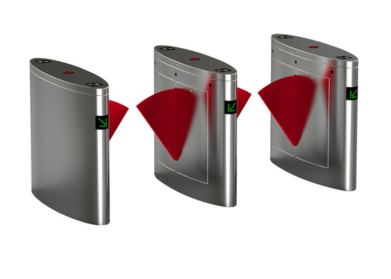 3s Reset 24V BLDC Flap Bariyer Kapısı 4 Çift Kızılötesi Sensörler 600mm Genişlik