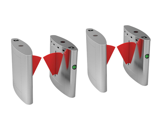 24V BLDC Motorlu Sağlam Otomatik Flap Bariyer RS485 1.2mm SS304