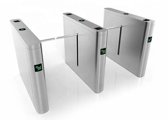 SS304 Paslanmaz Çelik 24V BLDC Motoru ve 30 kişi/dakika akış hızı ile Optik Drop Arm Turnstile