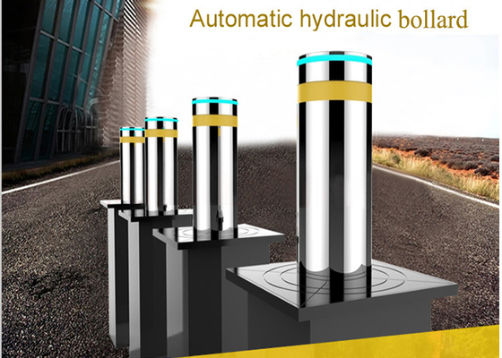 Hidrolik Geri Çekilebilir Yol Kazık Mantarı Paslanmaz Galvaniz 240V