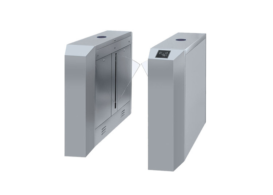 Yüz Tanıma ile 24V BLDC Flap Bariyer Turnike Tel Çekme AC100V