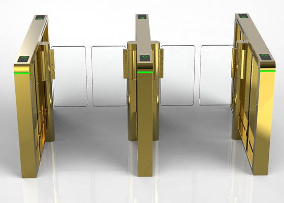 Rfid Temperli Cam Hız Kapısı Turnike Hızlı Geçiş 900mm genişlik