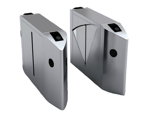 Giriş Sistemi için RFID / Parmak İzi / Barkod Okuyucu Flap Bariyer Kapısı